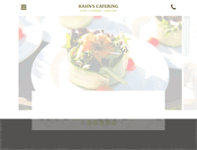 Tablet Screenshot of kahnscatering.com